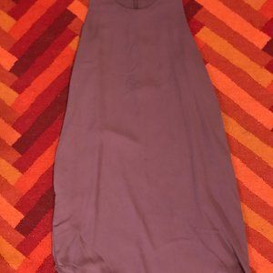 Minimalist Purple Dress w/ Back Zipper Detail